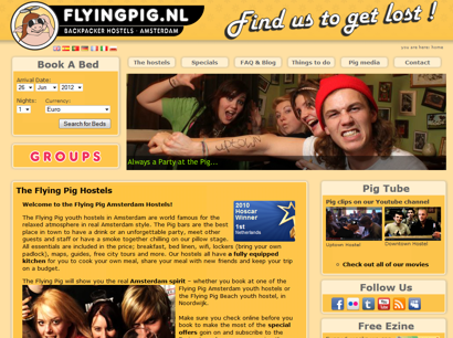 Flying Pig Hostels Amsterdam